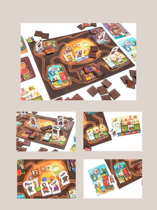 Эврикус Настольная детская игра Полный порядок 5+, красный, фото 4