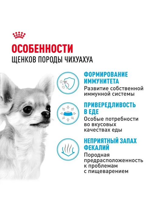 Сухой корм Royal canin Набор Чихуахуа для собак, щенки, 1,5 кг, фото 2
