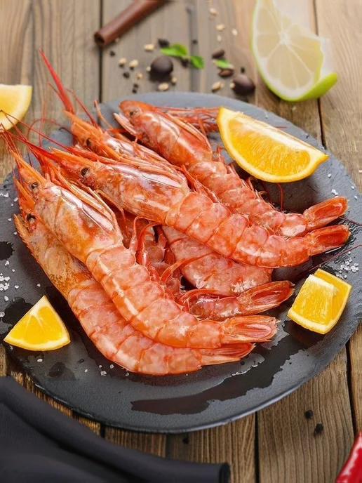 Нет бренда Креветки Лангустины с головой, р-р L2, 21-30 шт кг, 2 кг, 2130 шт, 2 кг, фото 4