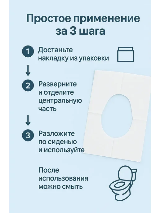 NUNA Одноразовые салфетки для туалета 5 упаковок, белый, фото 5