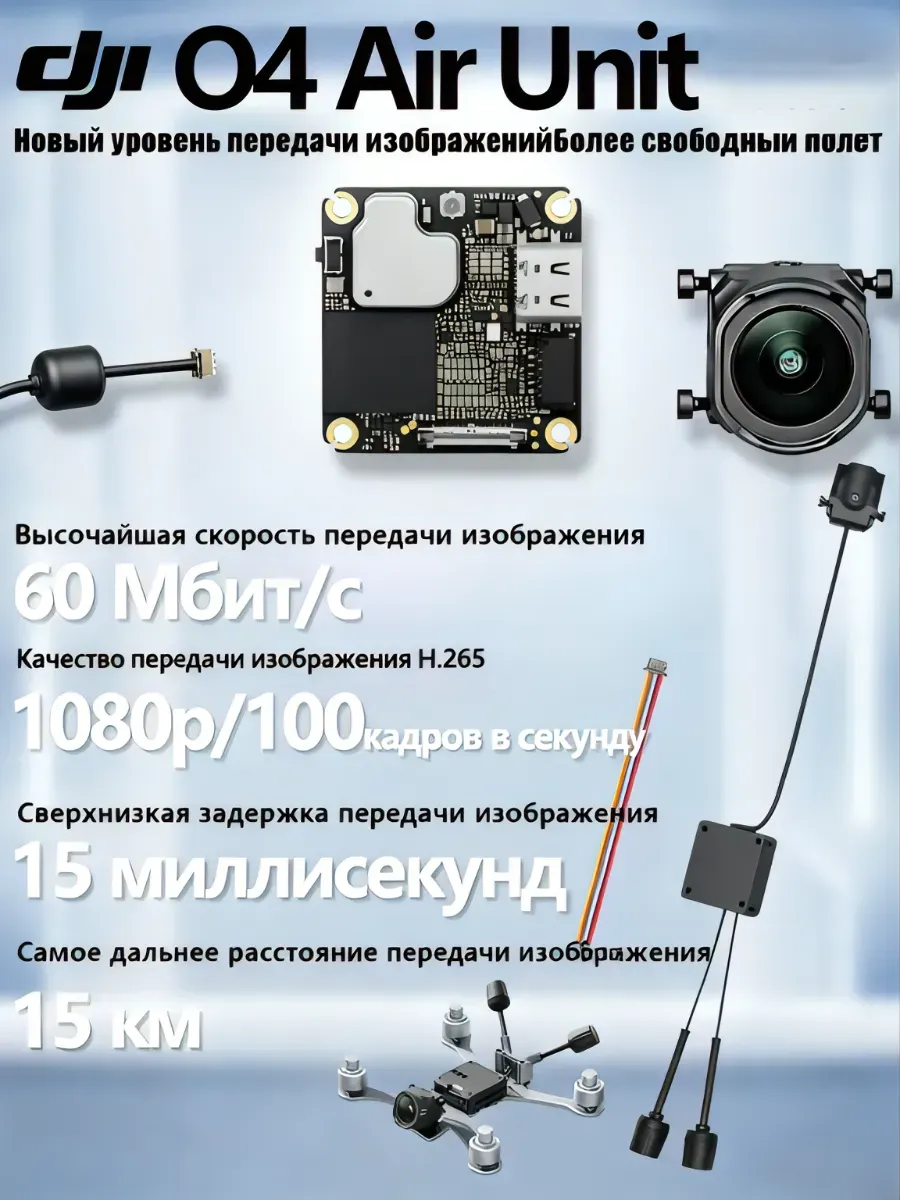 Dji O4 Air Unit цифровая система для FPV