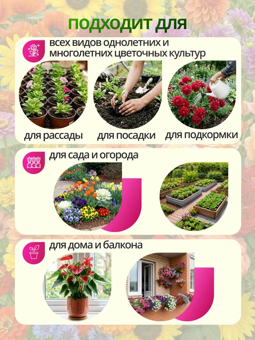 Ecolike Удобрение для комнатных растений и садовых цветов жидкое, вариант, фото 2