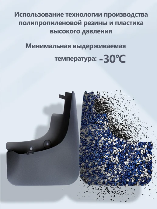 Брызговики мягкие LUXES RX270 300 350 2009-2015, 4 шт, фото 2