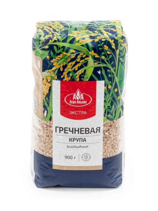 Агро-Альянс Гречка 900г (комплект из 12 шт), 900 г, 12 шт, фото 2