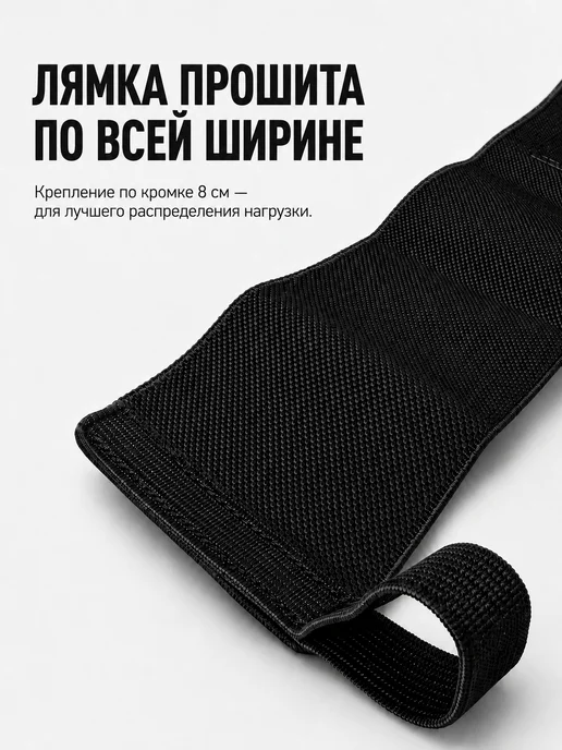 Бинты кистевые для жима, спортивные напульсники, черный, фото 3