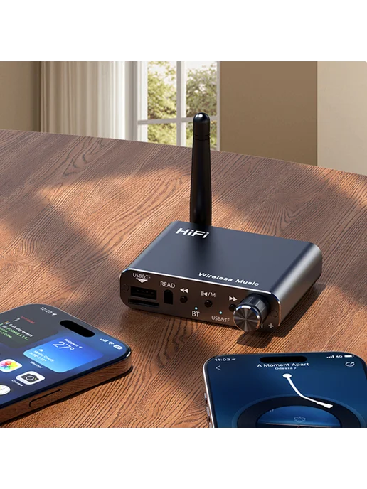 BT 5.4 Bluetooth ресивер AUX 3.5 мм для TV, авто, колонки, вариант, фото 5
