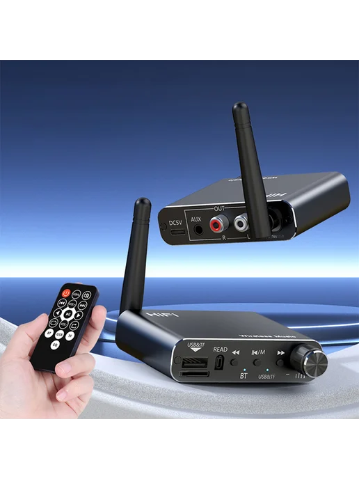 BT 5.4 Bluetooth ресивер AUX 3.5 мм для TV, авто, колонки, вариант, фото 8