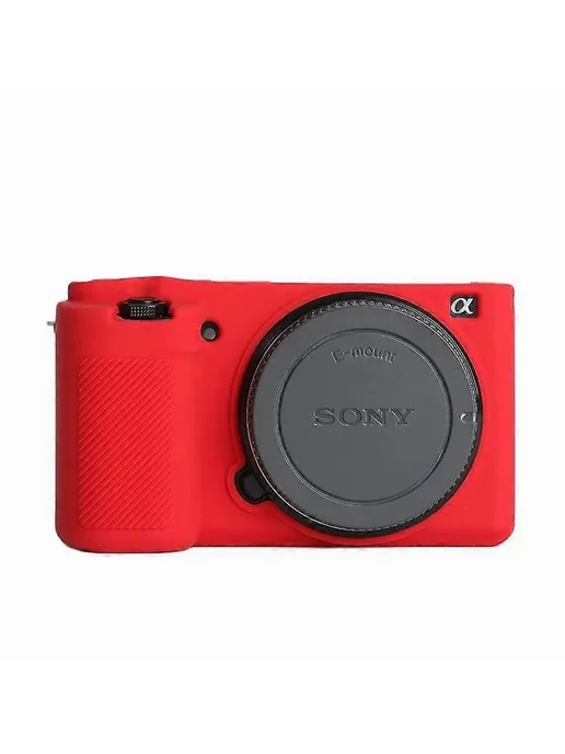 Силиконовый защитный чехол для Sony ZV-E10, синий, фото 2