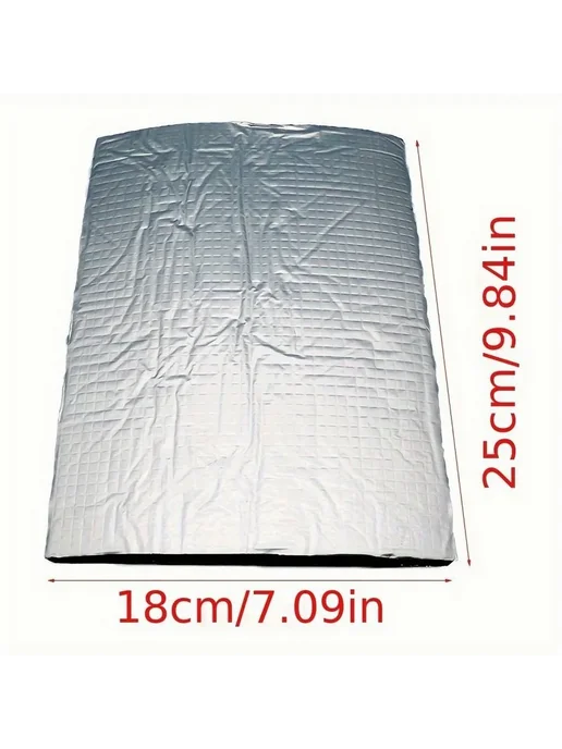 Шумоизоляция для авто 5 мм, 25х18 см, 6 листов, 25x18 см, фото 4