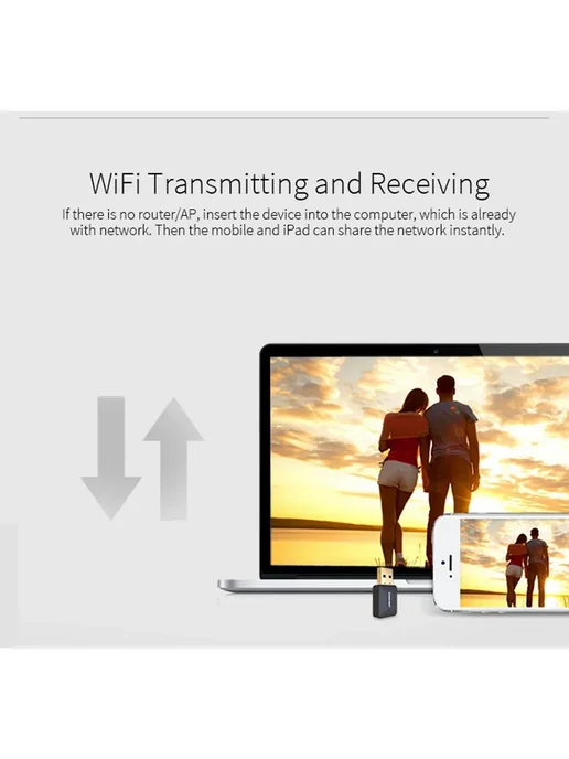 Wi-Fi адаптер COMFAST 600Мбит с 2.4 5ГГц, вариант, фото 7