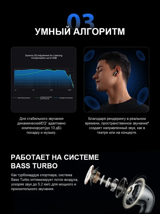 HONOR Беспроводная гарнитура Earbuds S7,белое, белый, фото 4