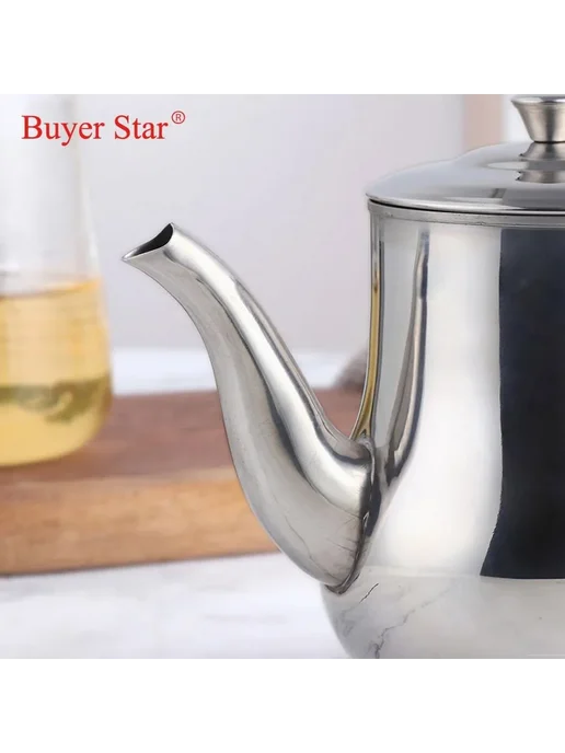 Заварочный чайник BUYER STAR с фильтром 500 мл, 500 мл, фото 6