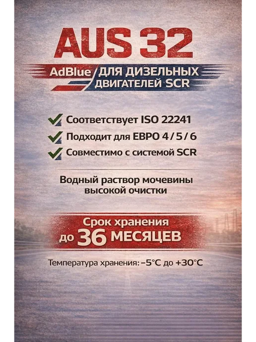 BBS Жидкость для систем SCR, мочевина adblue 10 кг, 10 кг, фото 2
