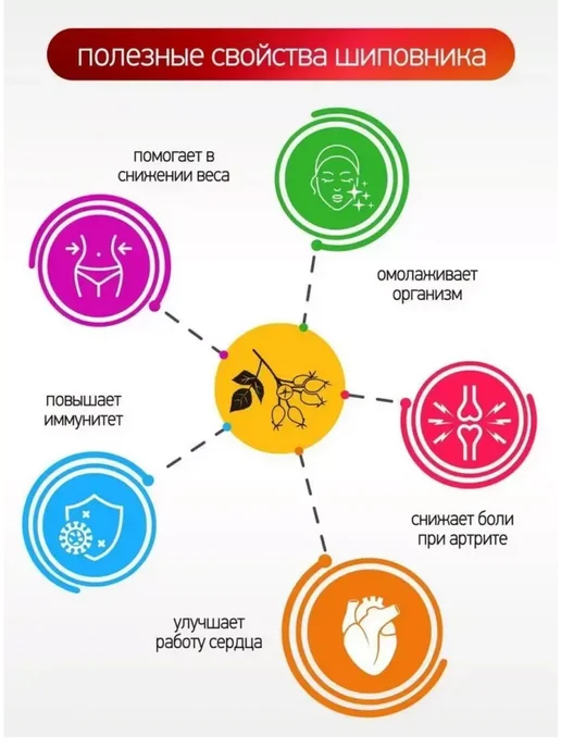 AzAn Food Шиповник сушеный отборный 500 гр, 1 кг, фото 2