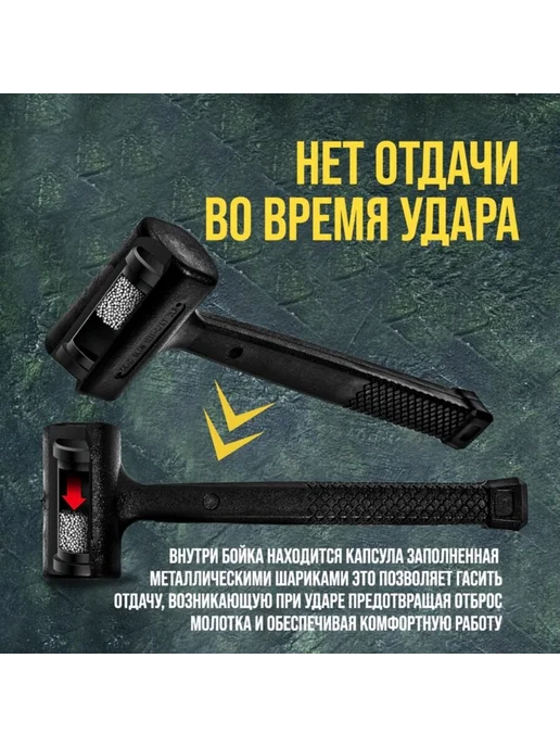 Global Epic Export Безынерционная кувалда 680 г для работы, 680 г, фото 2