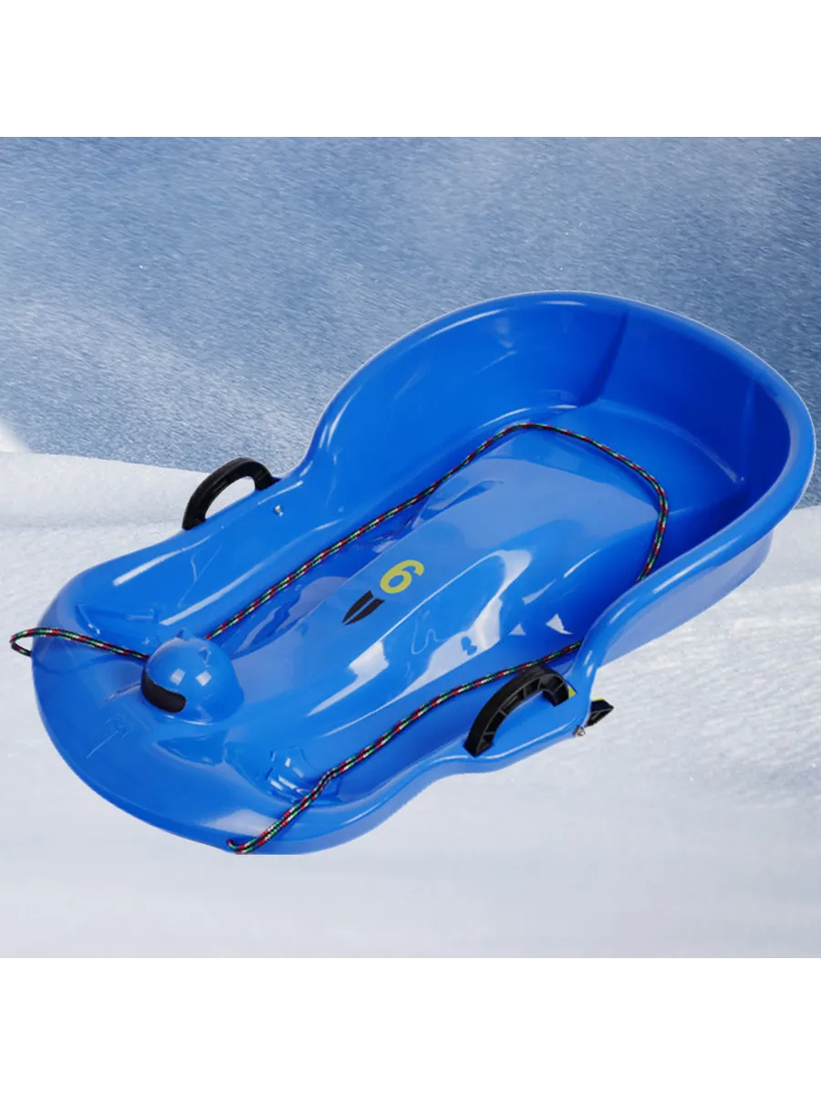 Детские санки-ледянки Snow Speeder, 2 ручки, для зимних игр