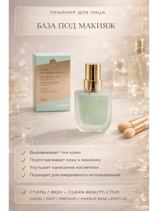 ЛАТИБЬЮТИФУЛ Праймер для лица под макияж увлажняющий, вариант