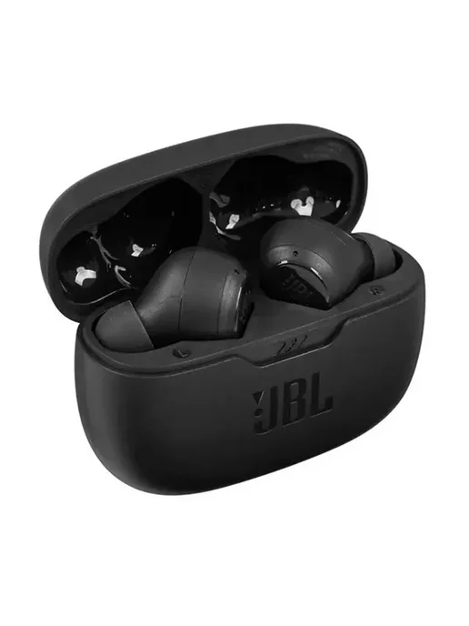 JBL Беспроводные наушники черные Wave Beam, черный, фото 5