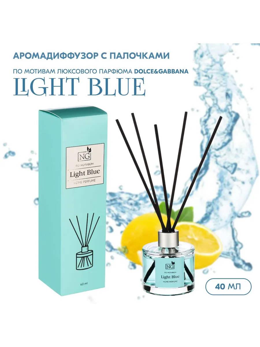 Ароматизатор диффузор с палочками LIGHT BLUE