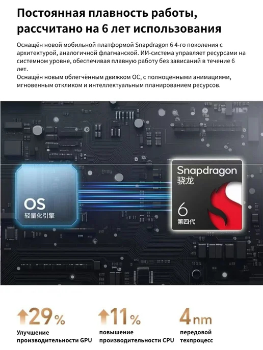 Смартфон HONOR X70 8/8 ГБ, красный, фото 3