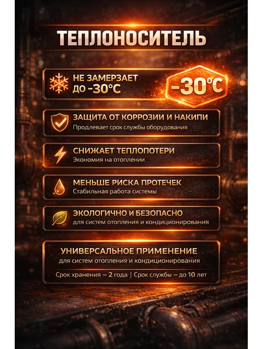 BBS Теплоноситель для отопления -30 этиленгликоль 20 кг, 20 кг, фото 2