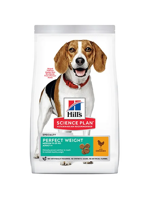 Сухой корм HILL'S Hills Поддержка для собак, средние, курица, 12 кг
