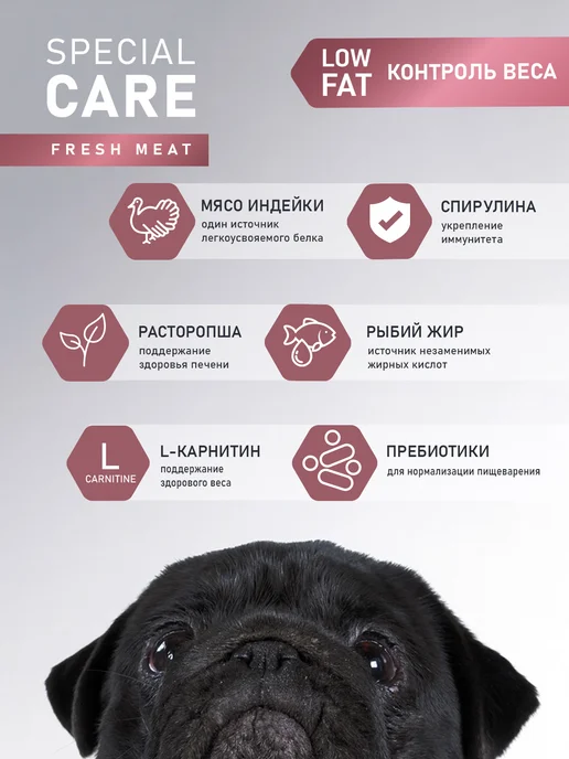 Сухой корм AWARD Контроль Веса для собак, индейка, 12 кг, фото 2