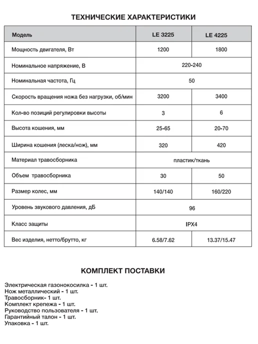 HYUNDAI Газонокосилка электрическая LE3825, вариант, фото 8