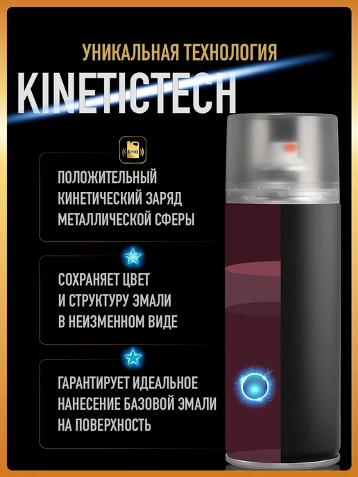 HOTZ Краска аэрозольная 1K "Белое облако 240"+Грунт, белый, фото 4