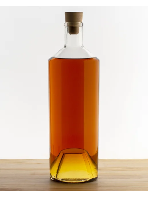 KHome Бутылка стеклянная Боня, с пробкой, 1л, 1 шт, 1 л, 1 шт, фото 2