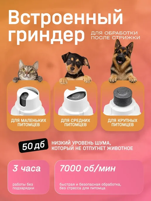 KORVIL Когтерезка для кошек и собак с ограничителем, белый, фото 2