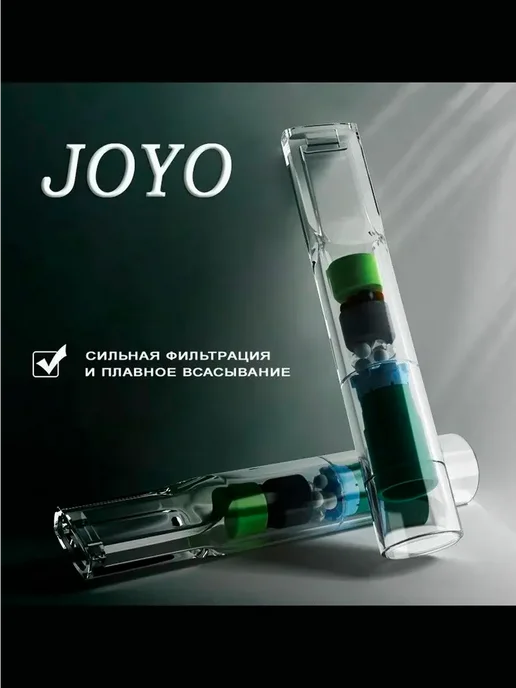 Joyo Мундштук 15C04 для сигарет 6 уп - 60 штук, зеленый, фото 2