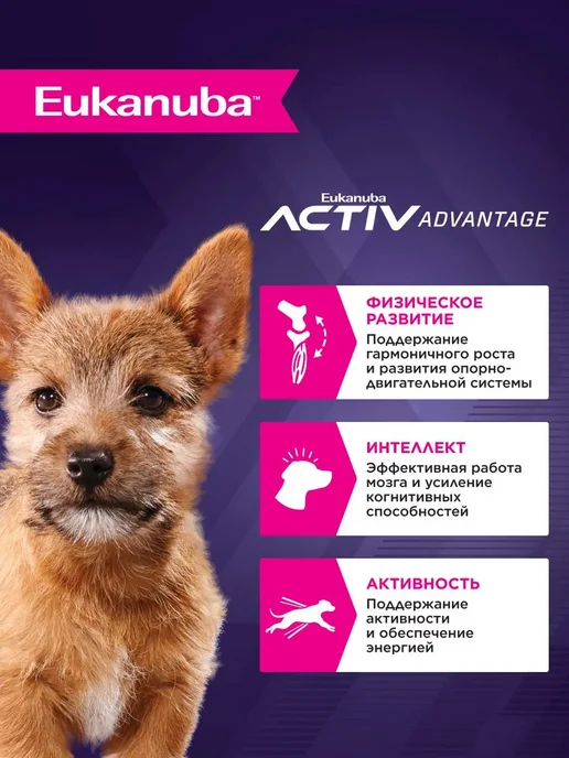 Сухой корм Eukanuba Набор Влажный для собак, щенки, 3 кг, фото 2