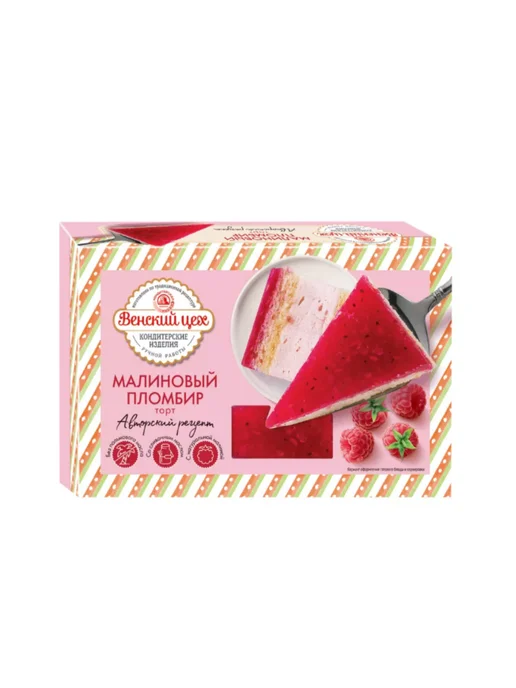 Черемушки Торт Малиновый пломбир 430 г, 430 г