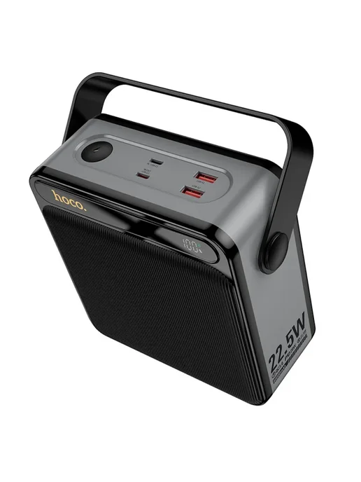 HOCO Повербанк J161 Power 22.5W+PD20W с фонариком 80000mAh, 22,5 Вт, 20 Вт, фото 2