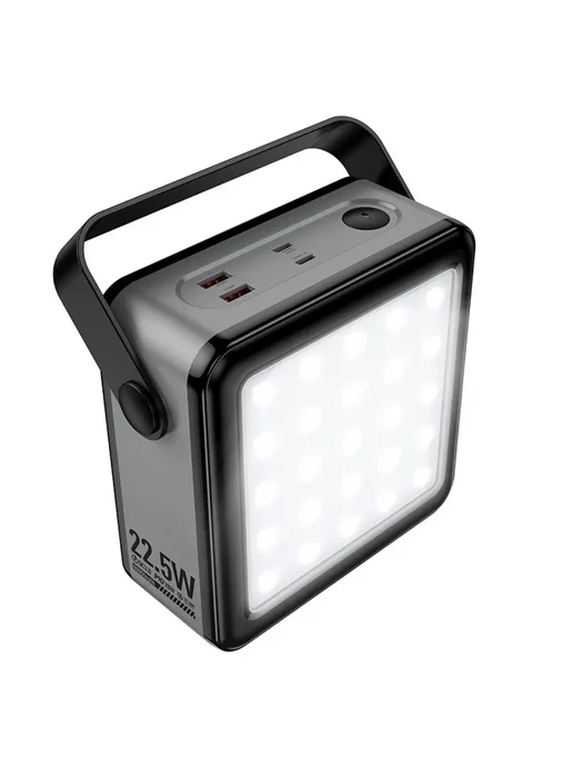 HOCO Повербанк J161 Power 22.5W+PD20W с фонариком 80000mAh, 22,5 Вт, 20 Вт, фото 4