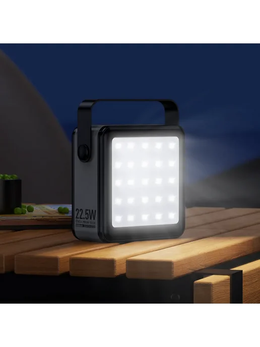 HOCO Повербанк J161 Power 22.5W+PD20W с фонариком 80000mAh, 22,5 Вт, 20 Вт, фото 8