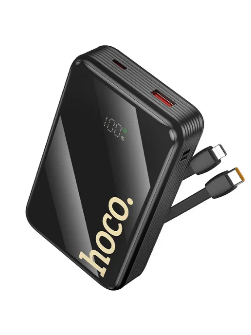 HOCO Повербанк Q37A Graceful 22.5W+PD20W со встроенным кабелем 20…, 22,5 Вт, 20 Вт, фото 2