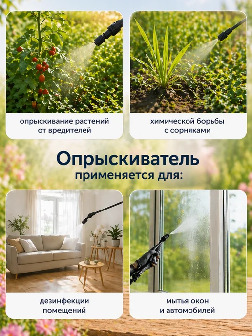 Опрыскиватель пневматический, 8 л, фото 4