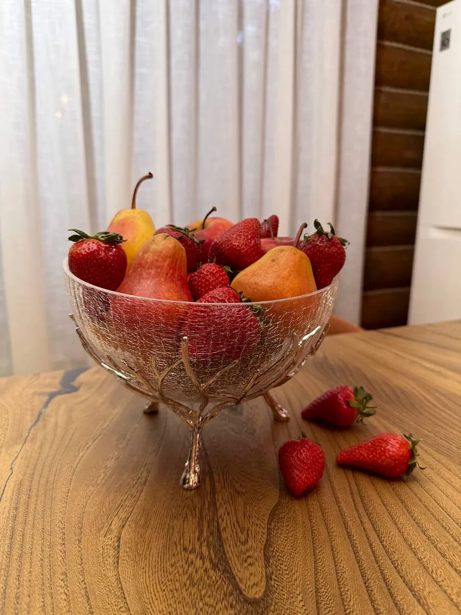 Конфетница серебро