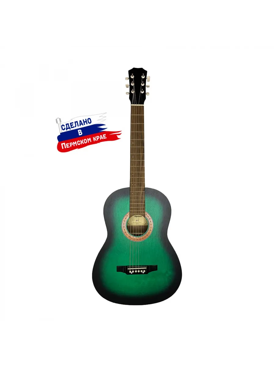 F-Green Гитара акустическая, зеленая
