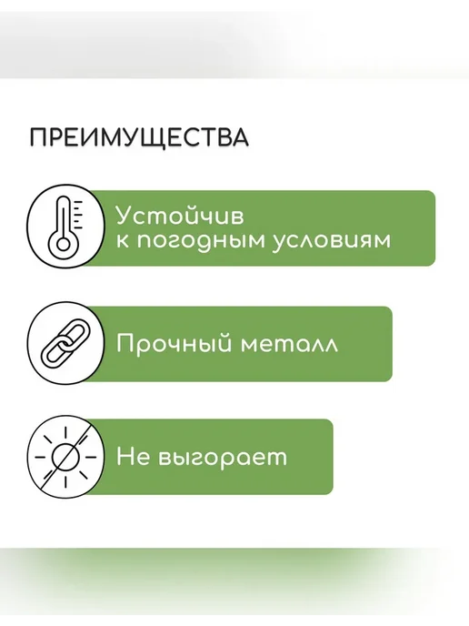 Кронштейн для кашпо 25 см для настенного монтажа, вариант, фото 4