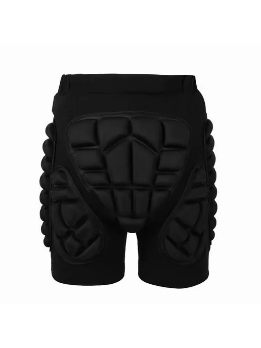 Шорты защитные для сноуборда и лыж ILONSPORT, черный