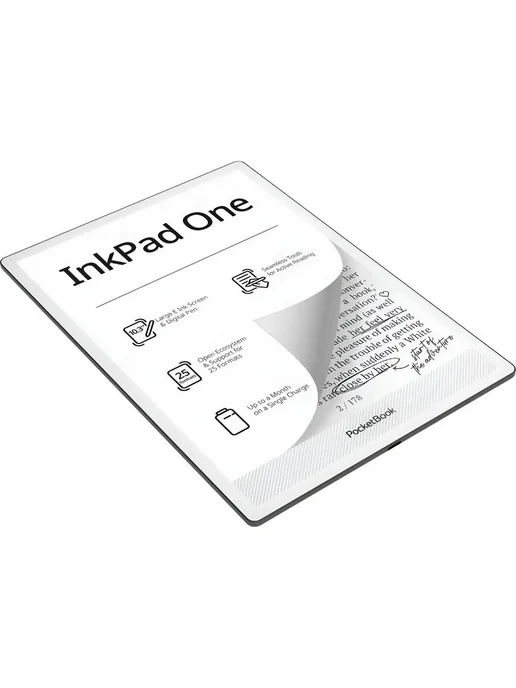 PocketBook Электронная книга InkPad One чёрный (PB1030-8-WW), черный, фото 7