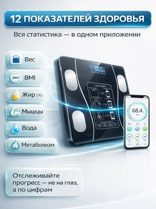 ASBO Умные напольные электронные весы, вариант, фото 2
