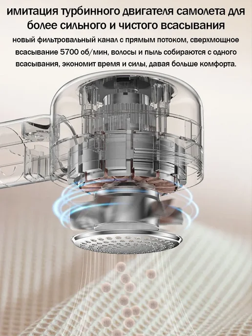 Машинка от катышек на одежде мощная type-c, белый, фото 7