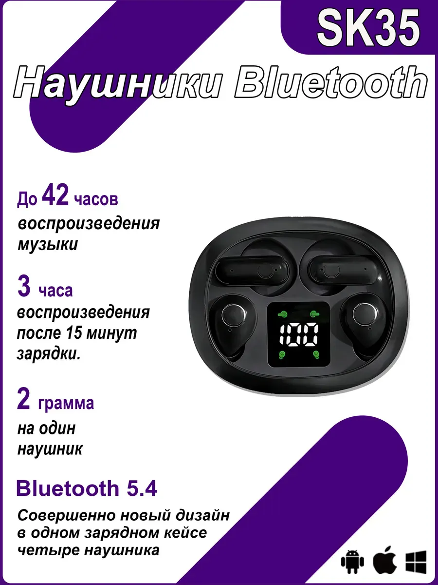 Наушники чип Bluetooth V5.4