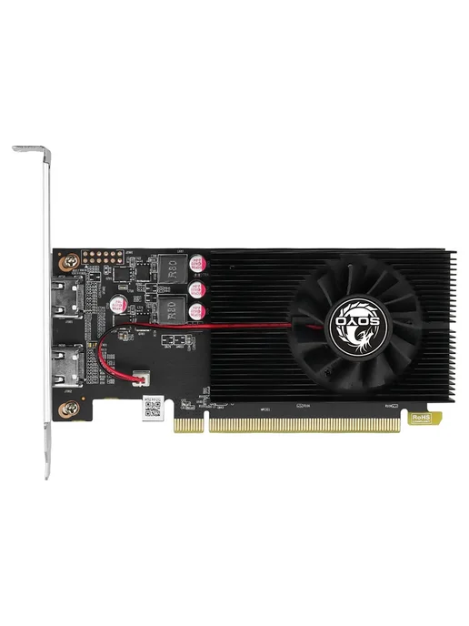 SOYO 【Оригинальный товар】AMD Radeon R5 230 2GB GDDR3 видеокарта, 2 ГБ, фото 4