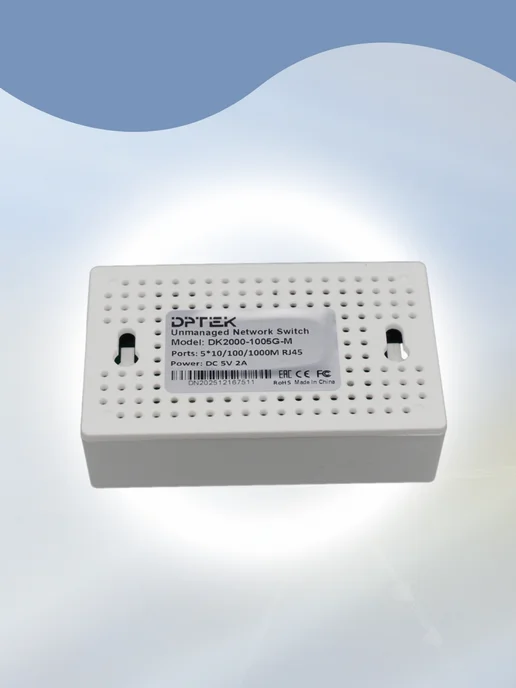 DPTEK Коммутатор гигабитный 5 портовый 10 100 1000, вариант, фото 2