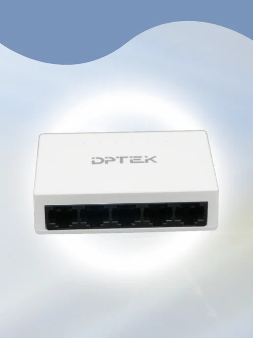 DPTEK Коммутатор гигабитный 5 портовый 10 100 1000, вариант, фото 4